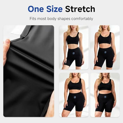 MEGELIN EMS Toning Shorts – Deep Muscle Activation for a Lifted Bum & Body Shaping – Visible Results in 2–4 Weeks Black