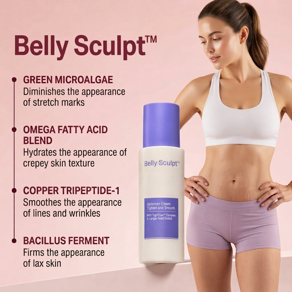 Belly Sculpt™ Firming & Smoothing Body Cream with Longan Seed Extract