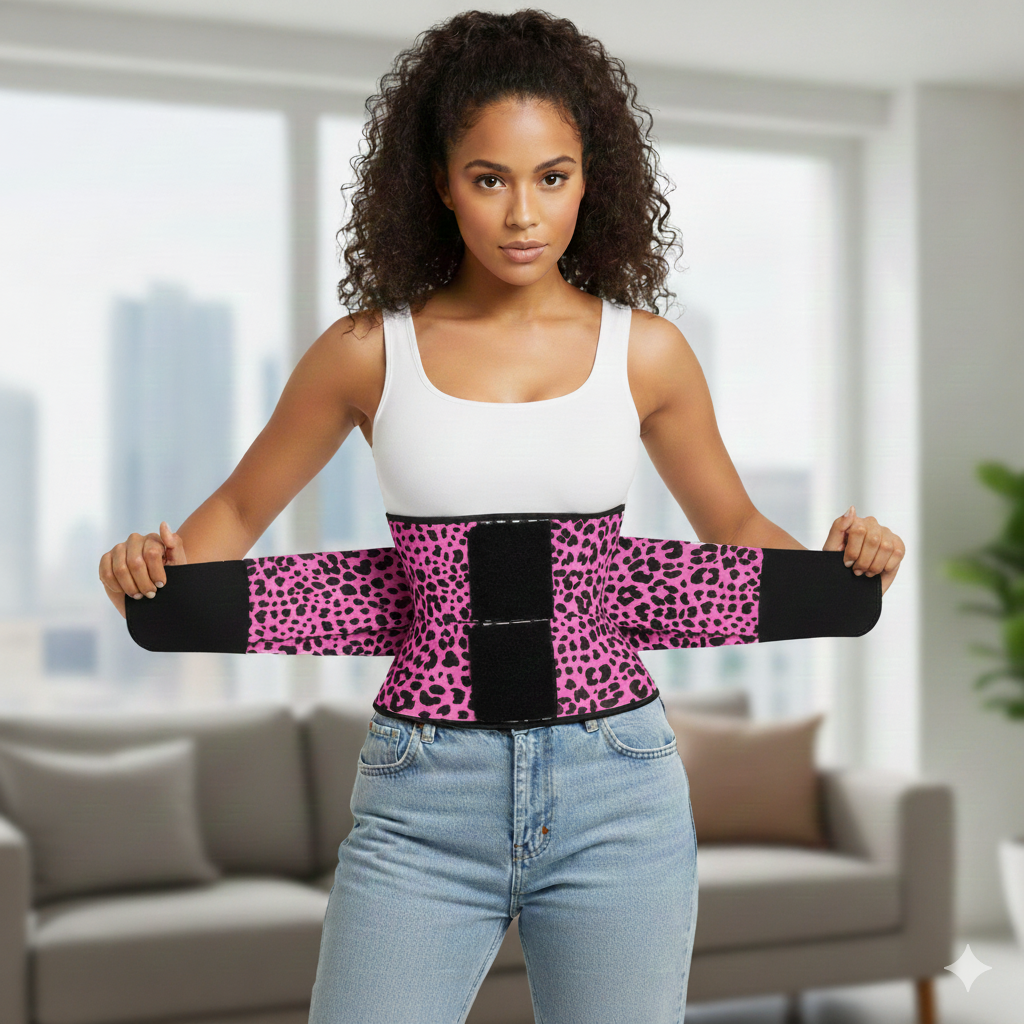Premium Ladies' High-Compression Waist Trainer & Tummy Control Belt