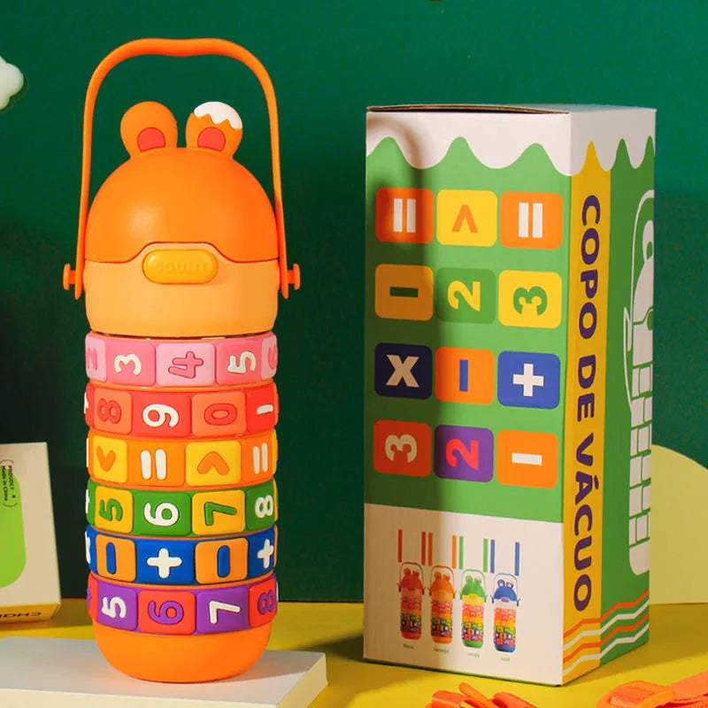 Kids insulated straw cup detail