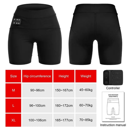 EMS Microcurrent Toning Shorts